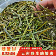 新茶螃蟹脚茶叶云南特级寄生野茶古树，普洱茶生茶小叶特级散茶1斤