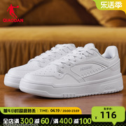 中国乔丹小白鞋板鞋女2024夏季鞋子百搭白色休闲鞋运动鞋女鞋