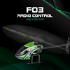 羽翔F03四通道单桨无副翼遥控航模直升机耐摔电动男孩玩具无人机