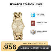 MICHAEL KORS 高级设计感 金表复古小众女士腕表MK3235