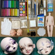 BJD娃娃化妆工具SD6分练习改妆上妆套装光S油材料包新手改娃