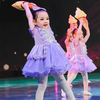 小雪糕舞蹈服六一幼儿园蓬蓬纱裙，女童公主裙冰激凌的味道演出服装