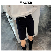 RTA 设计师品牌ALTER买手店 藏青色短裤