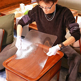 免洗防油防水防烫透明软玻璃餐桌，垫pvc桌布茶几桌子桌面保护桌垫