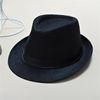 赫本礼帽绅士帽子夏复古英伦，时尚青年男女，亚麻爵士帽休闲遮