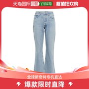 香港直邮潮奢citizensofhumanity女士，libby高腰小喇叭牛仔裤