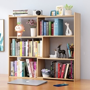简易桌面书架落地家用置物架，多层转角儿童书柜，办公桌上收纳可伸缩