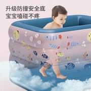 自动充气游泳池儿童家用宝宝婴儿洗澡桶户外大型小孩折叠家庭水池