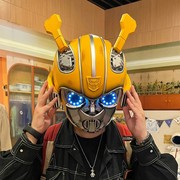 正版Killerbody变形金刚大黄蜂头盔可穿戴智能语音中英声控面具玩
