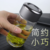 辰州单层玻璃杯透明加厚小容量便携式泡茶杯子男女士喝茶杯耐热