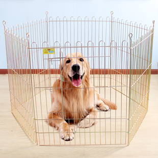 乐佳-小中大型犬宠物围栏，狗狗围栏栅栏，隔离门栏宠物狗栏杆护栏