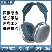 跨境私模无线蓝牙耳机头戴式电脑电竞耳麦适用于苹果华为