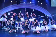 女童舞蹈服中学生大童爵士海军纱裙表演snh48同款演出服走秀