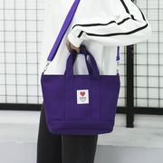 包包女单肩包创意简约学生帆布斜挎包，韩版时尚手机，包女士(包女士)挎包