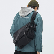 木村耀司斜挎包男士旅行包背包电脑包工装挎包大容量机能男生腰包