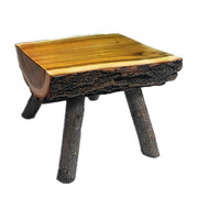 zakka原生态摆件实木小凳子创意原木手工微型木凳装饰品拍照道具