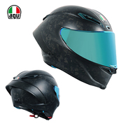 意大利agvpistagprr专业赛车头盔跑盔碳纤维全盔罗西灰红限量