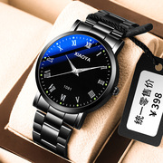 品牌十大瑞士手表男士，机械表全自动夜光防水石英表，男国产腕表
