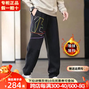 nike耐克裤子男士20242024秋冬季休闲刺绣，束脚长裤运动裤