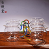 台湾版玻璃公道杯正把分茶器茶盅耐热茶海手工公道杯240ml