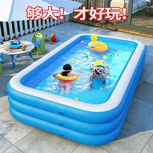 充气游泳池大型折叠儿童家用户外成人家庭泳池小孩婴儿宝宝游泳桶