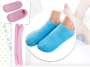 spa凝胶袜足部，美白袜子去角质老茧，硅胶袜子防裂袜子