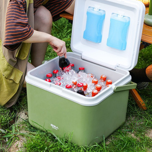 保温箱冰块冷藏箱户外露营旅行车载冰桶商用摆摊钓鱼小型便携冰箱