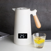 智能保温壶家用保温水壶测温保温瓶，温度显示咖啡壶大容量热水瓶1l