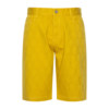RARE威雅 春夏 姜黄色牛仔短裤 品牌logo提花款 男士短裤