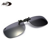 b9005c1aht墨镜夹片超轻偏光太阳镜夹片近视驾驶镜司机镜黑色