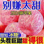 正宗陕西洛川苹果水果，新鲜当季整箱红富士冰，糖心一级脆甜10斤