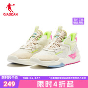 中国乔丹女鞋网面透气板鞋女时尚休闲鞋鞋子运动鞋2024春季