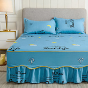 席梦思床罩床裙式床套单件防尘保护套1.5米1.8m床单，床垫床笠防滑