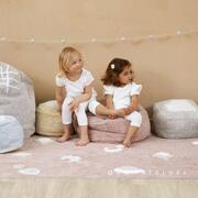 韩国ins卡通儿童地毯卧室客厅可爱地垫家用仿羊绒宝宝床边爬行垫