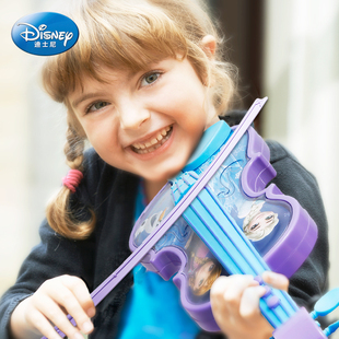 迪士尼儿童小提琴玩具初学者乐器宝宝音乐启蒙仿真电子手提琴女孩