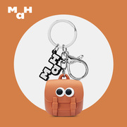 MAH2024原创设计钥匙扣挂件卡通情侣包包挂饰创意可爱钥匙链