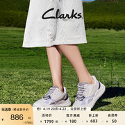 clarks其乐轻动系列运动鞋女鞋，春季休闲厚底，老爹鞋潮流鞋子女