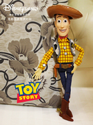 国内迪士尼正版玩具，总动员胡迪警长翠丝可动发声公仔布偶娃娃