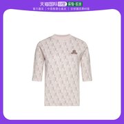 香港直邮Lanvin 女士淡粉色印花短袖T恤 RWTS0037-K205-P2250浪凡