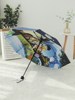 可爱卡通龙猫创意双层太阳伞，三折叠晴雨伞，两用加固防风防晒遮阳伞