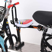 定制电瓶车前置儿童安全座椅小孩，快拆踏板车折叠座，电动自行车宝宝