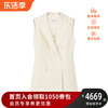 麦丝玛拉Max Mara 女士中长款双排扣西服式马甲 12810131 PALLIDA