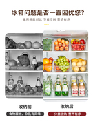 冰箱收纳盒内部置物架厨房橱柜整理用品调料品蔬菜水果饮料抽屉式