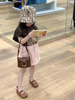 女童卡通t恤粉色半裙两件套夏装韩版儿童宝宝裙子潮 可爱版型赞！