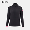 多威运动外套女春季紧身黑色薄款透气专业跑步服397705-1B