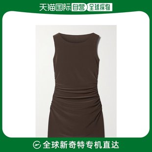 香港直邮潮奢 NORMA KAMALI 诺玛 卡玛丽 女士短款连衣裙