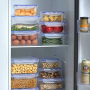 食品级保鲜盒冰箱收纳盒厨房微波加热饭盒上班族便当盒带盖密封长