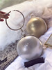 原创设计球形包珍珠包圆环手提潮女韩版可爱斜挎迷你链条小包