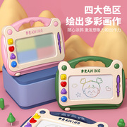 大号儿童画画板磁性写字板，彩色小孩幼儿1-3岁6玩具男女宝宝涂鸦板
