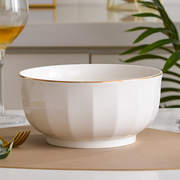 陶瓷大汤碗特大号家用加厚北欧创意个性8英寸单个碗超大面碗大码